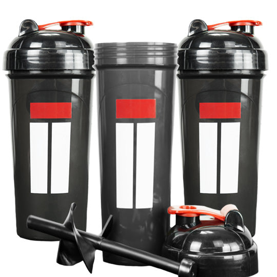 Black Shaker Bottle Bundle – Isolator Fitness